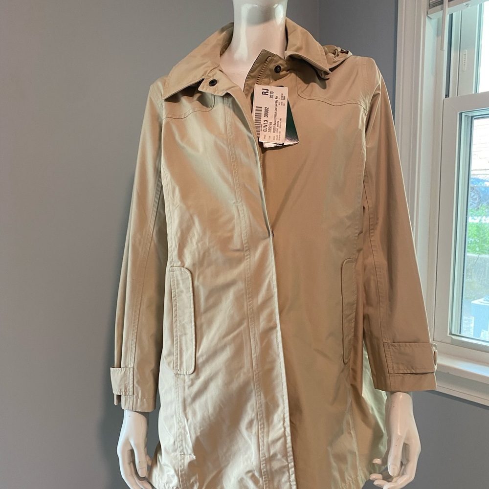 *NWT* L.L. Bean H2OFF Rain Jacket, Mesh-Lined